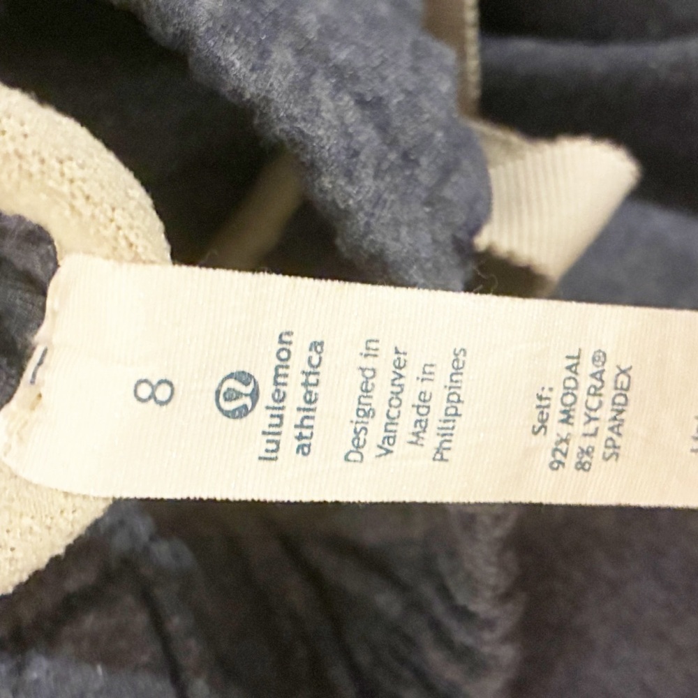 Lululemon Blue Knit Pull On Drawstring Athletic S… - image 5